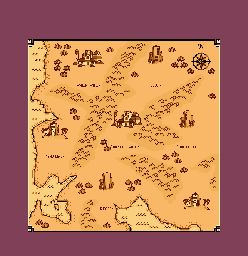 Thumbnail for a map of Tournament Map (In-Game Map) for the SNES game Looney Tunes B-Ball.