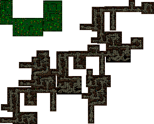 Thumbnail for a map of Troll Shaws (Lit) for the SNES game The Lord Of The Rings: Volume One.