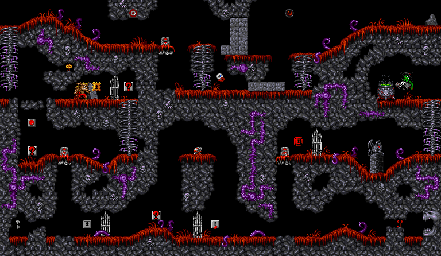 Thumbnail for a map of World 1 Area 5 (TW0!) for the SNES game The Lost Vikings II.