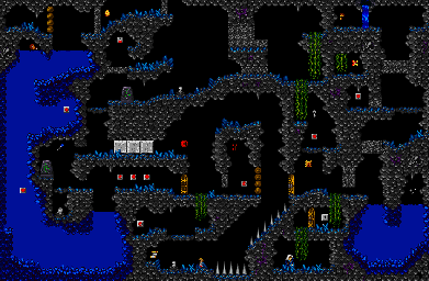 Thumbnail for a map of World 2 Area 4 (BLKS) for the SNES game The Lost Vikings II.