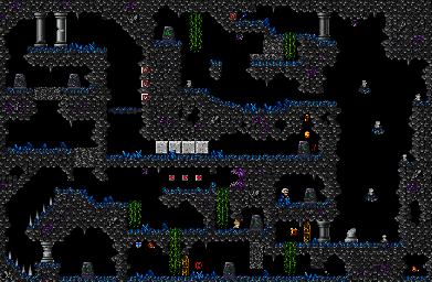 Thumbnail for a map of World 2 Area 5 (TLPT) for the SNES game The Lost Vikings II.