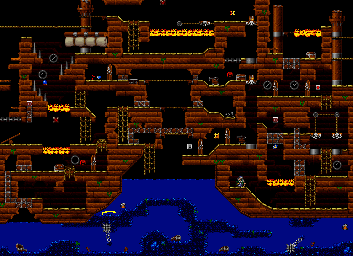 Thumbnail for a map of World 3 Area 3 (DRNK) for the SNES game The Lost Vikings II.