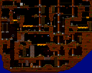 Thumbnail for a map of World 3 Area 5 (0V4L) for the SNES game The Lost Vikings II.