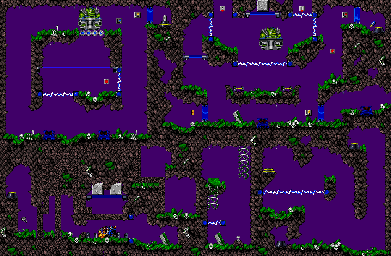 Thumbnail for a map of World 5 Area 5 (B4DD) for the SNES game The Lost Vikings II.
