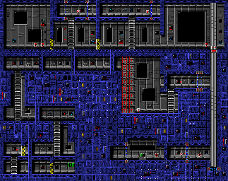 Thumbnail for a map of World 1 Area 2 (GR8T) for the SNES game The Lost Vikings.