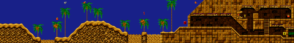 Thumbnail for a map of World 3 Area 1 (QCKS) for the SNES game The Lost Vikings.