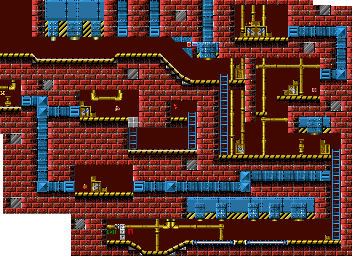 Thumbnail for a map of World 4 Area 1 (JLLY) for the SNES game The Lost Vikings.