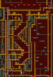 Thumbnail for a map of World 4 Area 4 (JNKR) for the SNES game The Lost Vikings.