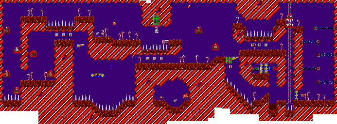 Thumbnail for a map of World 5 Area 3 (CMB0) for the SNES game The Lost Vikings.