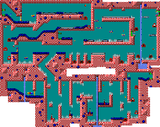 Thumbnail for a map of World 5 Area 4 (8BLL) for the SNES game The Lost Vikings.