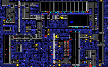 Thumbnail for a map of World 6 Area 1 (TFFF) for the SNES game The Lost Vikings.