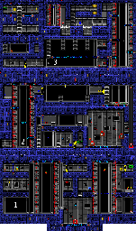 Thumbnail for a map of World 6 Area 3 (4RN4) for the SNES game The Lost Vikings.