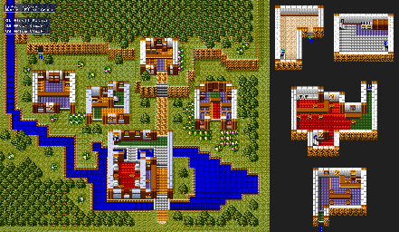 Thumbnail for a map of Arubus for the SNES game Lufia & The Fortress Of Doom.