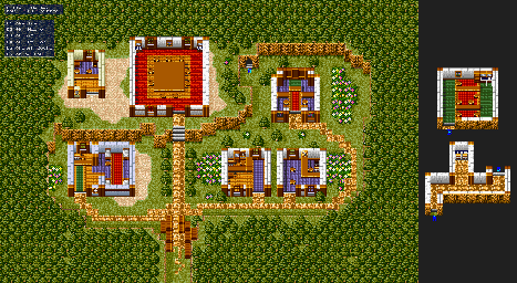 Thumbnail for a map of Belgen for the SNES game Lufia & The Fortress Of Doom.