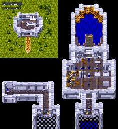 Thumbnail for a map of Carbis for the SNES game Lufia & The Fortress Of Doom.