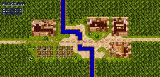 Thumbnail for a map of Chatam for the SNES game Lufia & The Fortress Of Doom.