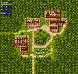 Thumbnail for a map of Kirof for the SNES game Lufia & The Fortress Of Doom.