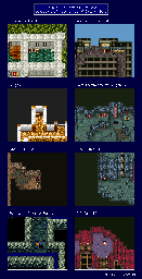 Thumbnail for a map of Locations Of Second Set Of Dragon Eggs for the SNES game Lufia & The Fortress Of Doom.