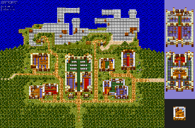 Thumbnail for a map of Lorbenia for the SNES game Lufia & The Fortress Of Doom.