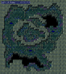 Thumbnail for a map of Ring Island Underwater Cave for the SNES game Lufia & The Fortress Of Doom.