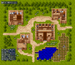 Thumbnail for a map of Ruan for the SNES game Lufia & The Fortress Of Doom.