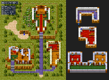 Thumbnail for a map of Soshette for the SNES game Lufia & The Fortress Of Doom.