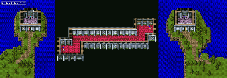 Thumbnail for a map of Tunnel To Jenoba for the SNES game Lufia & The Fortress Of Doom.