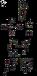 Thumbnail for a map of Alunze Castle Basement for the SNES game Lufia II: Rise Of The Sinistrals.