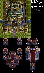 Thumbnail for a map of Alunze Castle for the SNES game Lufia II: Rise Of The Sinistrals.