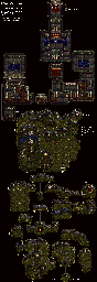 Thumbnail for a map of Alunze Northwest Cave for the SNES game Lufia II: Rise Of The Sinistrals.