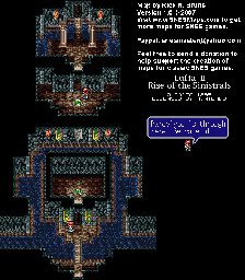 Thumbnail for a map of Small Shrine To Parcelyte for the SNES game Lufia II: Rise Of The Sinistrals.
