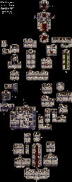 Thumbnail for a map of Treasure Sword Shrine for the SNES game Lufia II: Rise Of The Sinistrals.