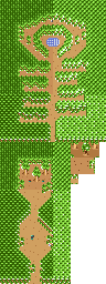 Thumbnail for a map of Elel Woods for the SNES game Magic Knight Rayearth.