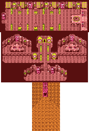 Thumbnail for a map of Temple Of Fire for the SNES game Magic Knight Rayearth.