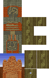 Thumbnail for a map of Volcano for the SNES game Magic Knight Rayearth.