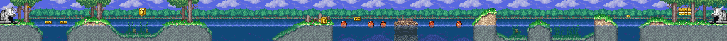 Thumbnail for a map of Stage 1: Treetops Area 3 for the SNES game The Magical Quest: Starring Mickey Mouse.