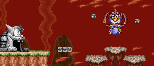 Thumbnail for a map of Stage 4: Pete's Peak Boss for the SNES game The Magical Quest: Starring Mickey Mouse.
