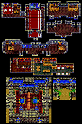 Thumbnail for a map of Anatea Castle for the SNES game Magna Braban: Henreki no Yuusha.