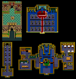 Thumbnail for a map of Noritelio Castle for the SNES game Magna Braban: Henreki no Yuusha.