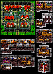 Thumbnail for a map of Orleans for the SNES game Magna Braban: Henreki no Yuusha.