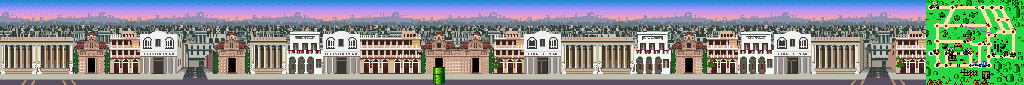 Thumbnail for a map of Athens Street 3 for the SNES game Mario Is Missing!.