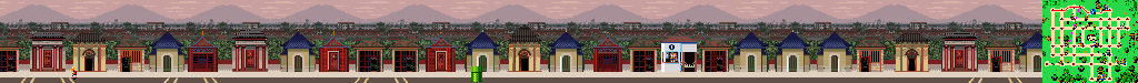 Thumbnail for a map of Beijing Street 6 for the SNES game Mario Is Missing!.