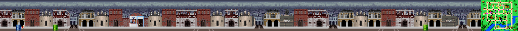 Thumbnail for a map of Moscow Main Street for the SNES game Mario Is Missing!.