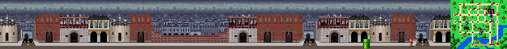 Thumbnail for a map of Moscow Street 2 for the SNES game Mario Is Missing!.