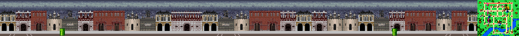 Thumbnail for a map of Moscow Street 3 for the SNES game Mario Is Missing!.