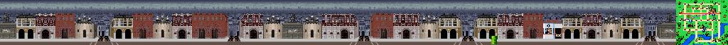 Thumbnail for a map of Moscow Street 4 for the SNES game Mario Is Missing!.