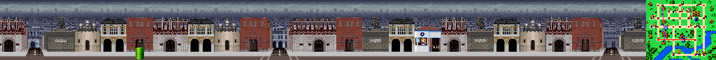 Thumbnail for a map of Moscow Street 5 for the SNES game Mario Is Missing!.