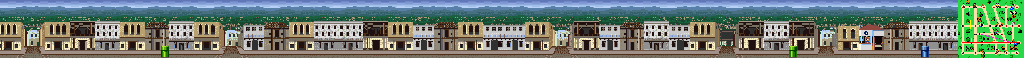 Thumbnail for a map of Nairobi Main Street for the SNES game Mario Is Missing!.