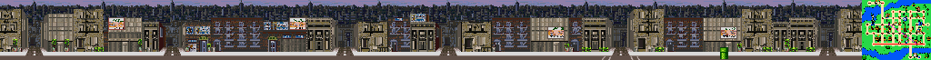 Thumbnail for a map of New York Street 6 for the SNES game Mario Is Missing!.