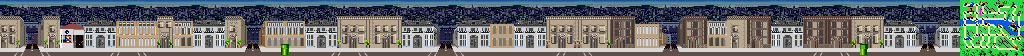 Thumbnail for a map of Paris Main Street for the SNES game Mario Is Missing!.